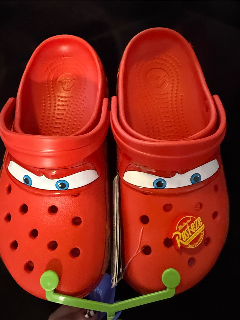 Red Lightning McQueen Crocs - Picture 2 of 7